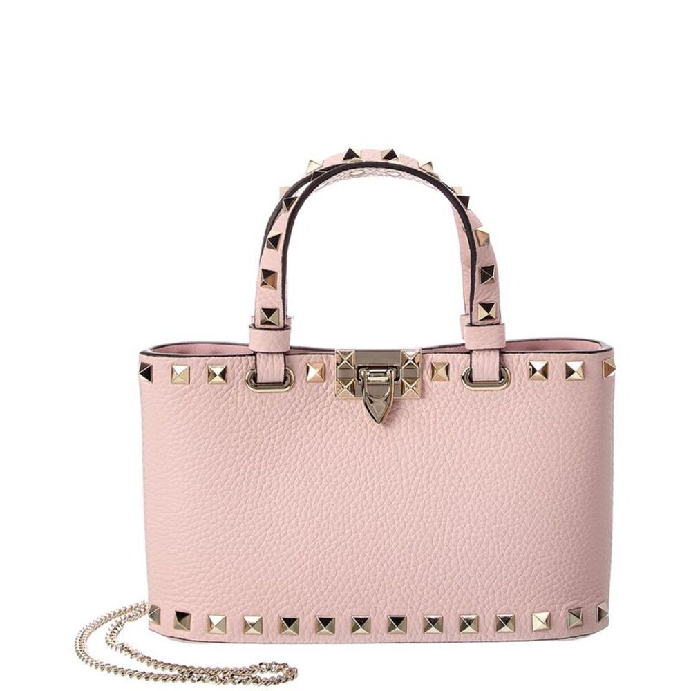 Valentino Rockstud Mini Leather Tote